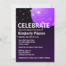 Search for purple night sky invitations Party