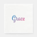 Search for cursive napkins Modern