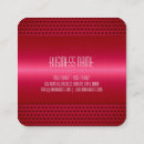 Search for pink shiny metallic business cards Silver