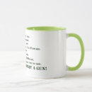 Search for guns and mugs Humour