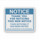 Search for notice stickers Joke