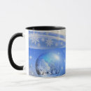 Search for sky blue mugs Snowflakes