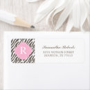 Search for pink zebra labels Cute