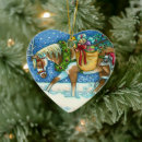 Search for horse and sleigh christmas tree decorations Cute