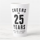 Search for 25th mugs Anniversary