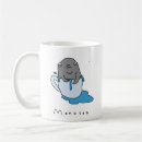 Search for cute manatee mugs Illustration