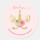 Search for girly unicorn stickers Rose gold
