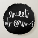 Search for black and white lettering cushions Girly