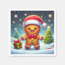 Search for gingerbread man napkins Cute