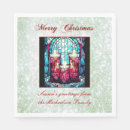 Search for stained glass napkins Vibrant