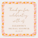 Search for pink floral thank you stickers Unique