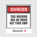 Search for brain bumper stickers Safety