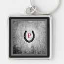 Search for equestrian key rings Black and white