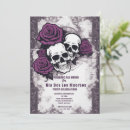 Search for dead invitations Floral skull