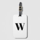 Search for initials luggage tags Stylish
