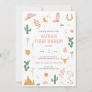 Search for western girl birthday invitations Wild