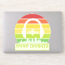 Search for sound engineer stickers Music