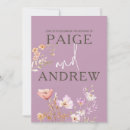 Search for lavendar wedding invitations Modern