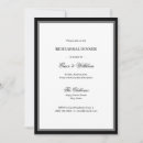 Search for black and white dinner party invitations Classic