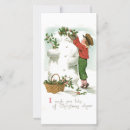Search for vintage winter scene christmas cards Snowman