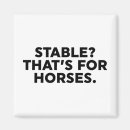 Search for horse stable magnets Humour