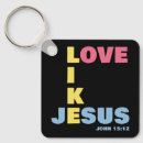 Search for jesus key rings Love like jesus