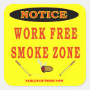 Search for smoke free stickers Cigarette