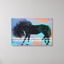 Search for black stallion canvas prints Friesian