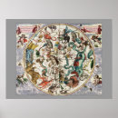 Search for antique star chart posters Celestial