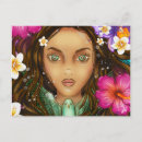 Search for tropical flower girl postcards Hawaiian