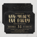 Search for new year seasonal invitations Black