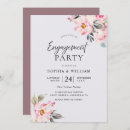 Search for dusty pink engagement party invitations Flowers