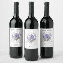 Search for purple wine labels Watercolor floral