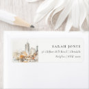 Search for georgia return address labels Watercolor
