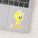 Search for bird labels Looney tune character