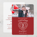 Search for 2 of hearts invitations Anniversary