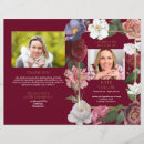Search for roses funeral programs Remembrance