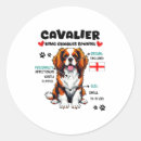 Search for cavalier king charles spaniel stickers Retro
