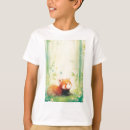 Search for red panda tshirts Ailurus fulgens