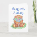 Search for 17th birthday cards Cute