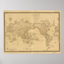 Search for ancient world map posters Relief