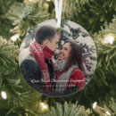 Search for our first engaged christmas tree decorations Engagement