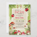 Search for lady bug baby shower invitations Polka dot