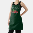 Search for truck aprons Watercolor vintage red truck