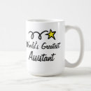 Search for worlds best assistant mugs Funny