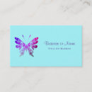 Search for purple butterfly business cards Colourful