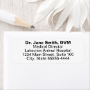 Search for animal print return address labels Simple