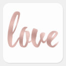 Search for gold foil love stickers Chic