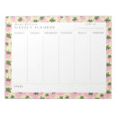 Search for weekly planner notepads Cute