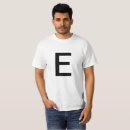 Search for letter e tshirts Letters